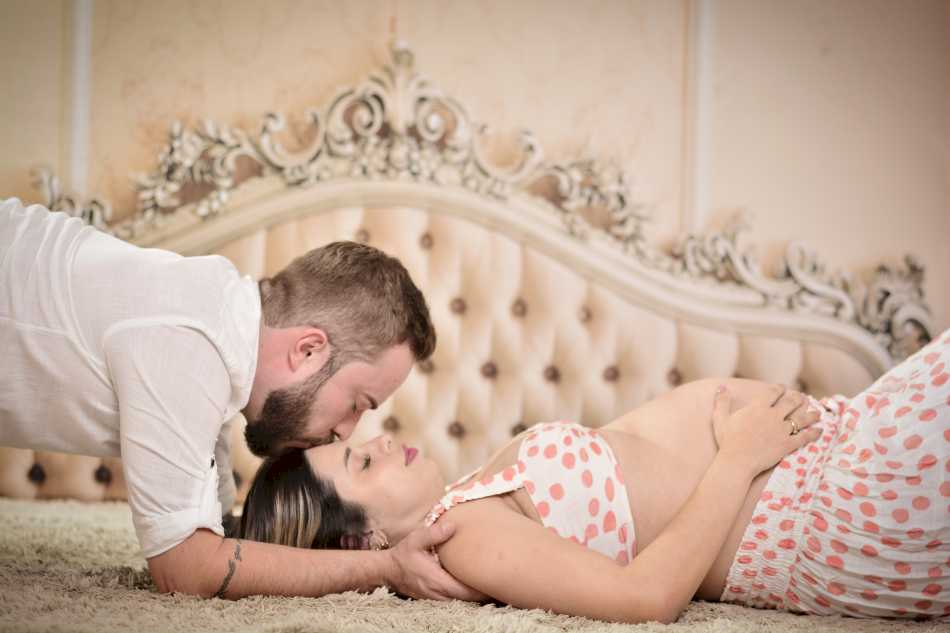 Casal posando para foto em Caeté